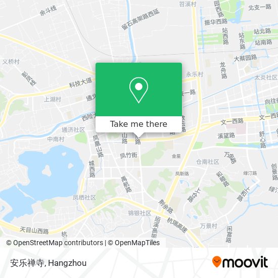 安乐禅寺 map
