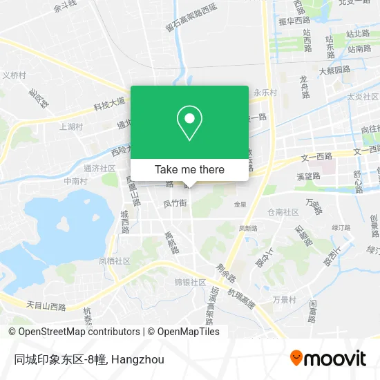 同城印象东区-8幢 map