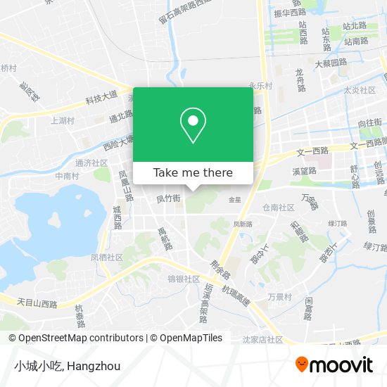 小城小吃 map