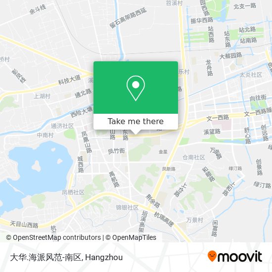 大华.海派风范-南区 map