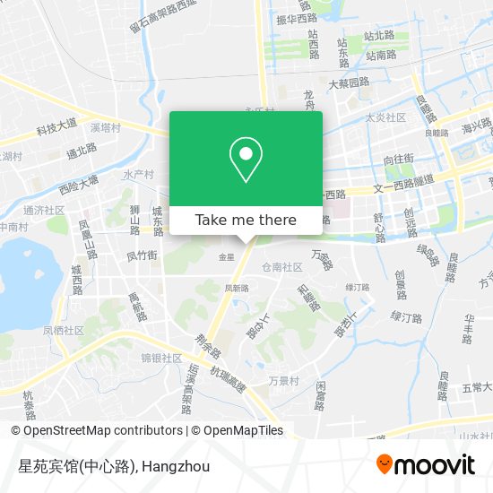 星苑宾馆(中心路) map