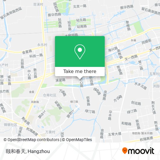 颐和春天 map