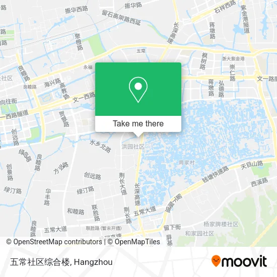 五常社区综合楼 map