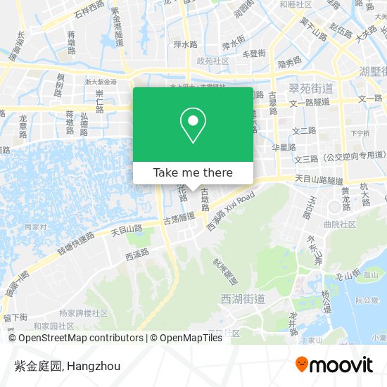 紫金庭园 map