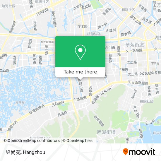 锋尚苑 map