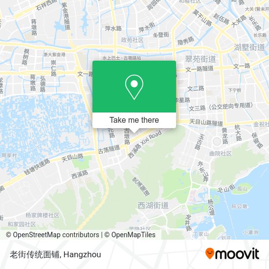 老街传统面铺 map