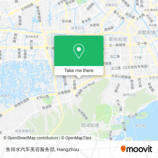 鱼得水汽车美容服务部 map