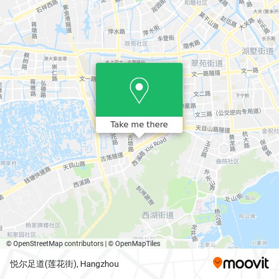 悦尔足道(莲花街) map