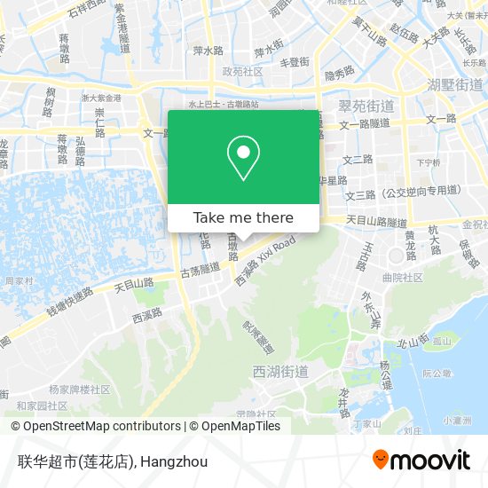 联华超市(莲花店) map