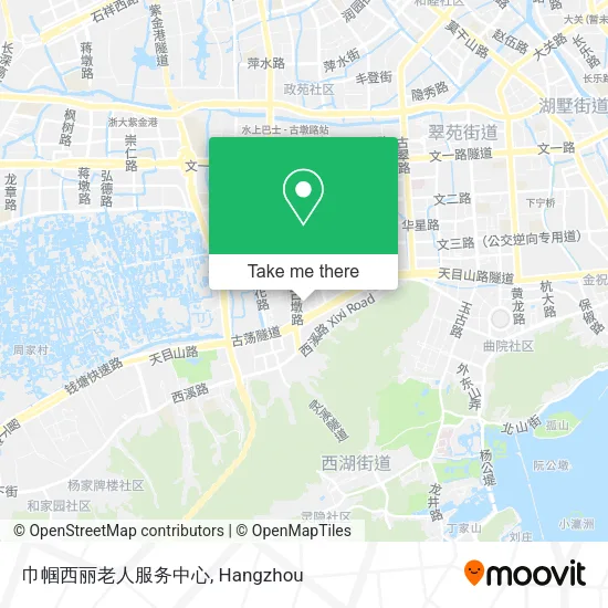 巾帼西丽老人服务中心 map