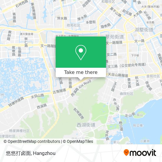 悠悠打卤面 map