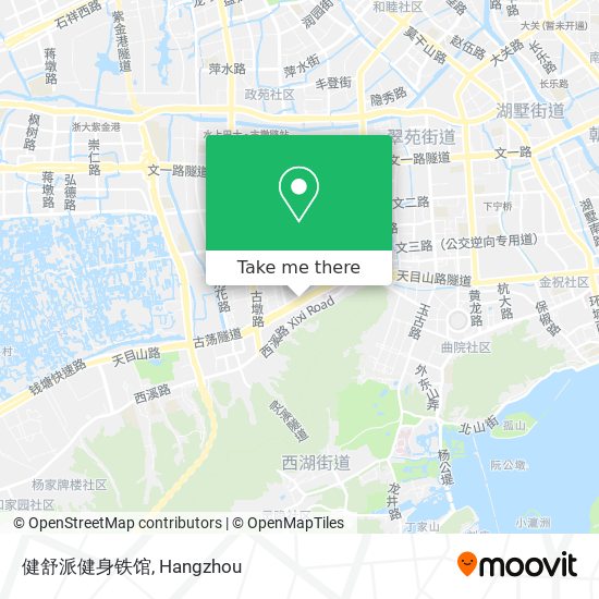 健舒派健身铁馆 map