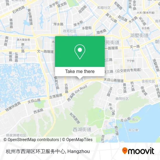 杭州市西湖区环卫服务中心 map