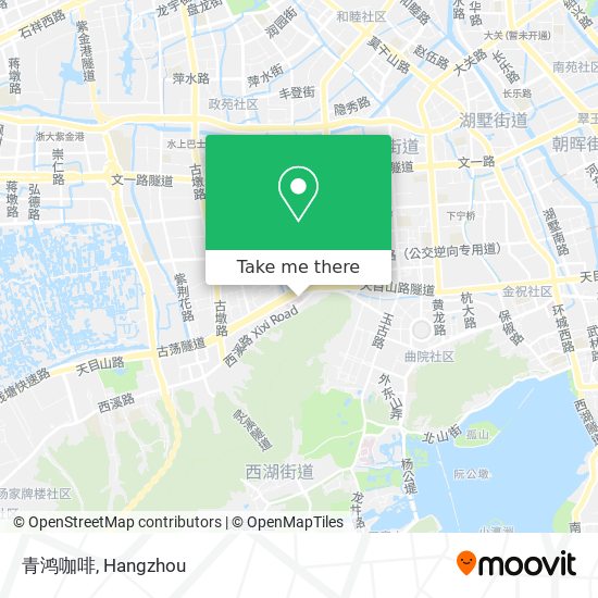青鸿咖啡 map