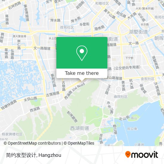 简约发型设计 map