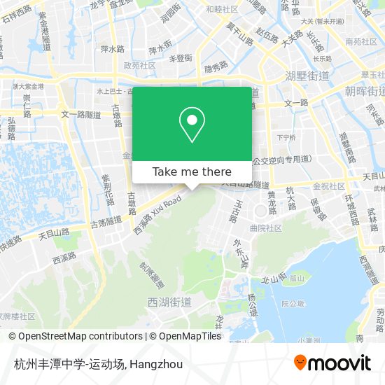 杭州丰潭中学-运动场 map