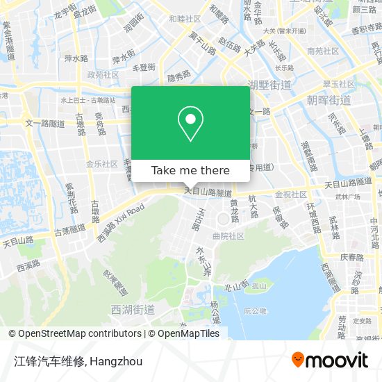 江锋汽车维修 map