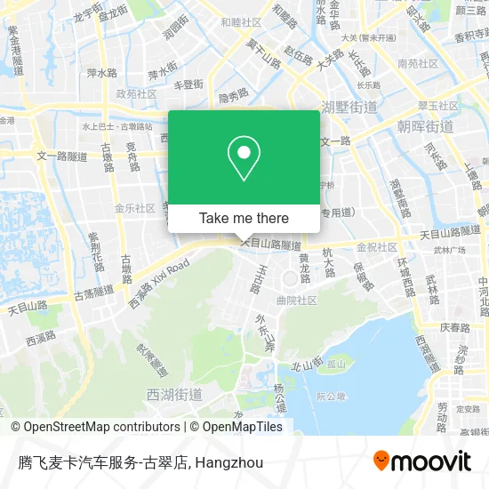 腾飞麦卡汽车服务-古翠店 map