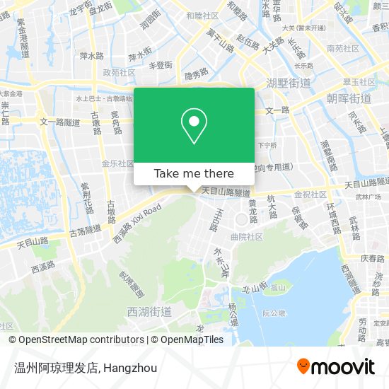 温州阿琼理发店 map
