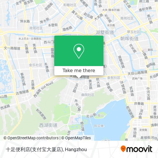 十足便利店(支付宝大厦店) map