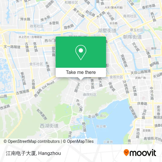 江南电子大厦 map