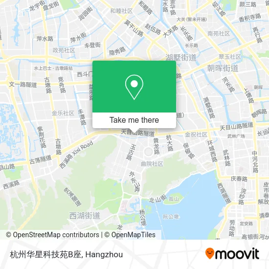 杭州华星科技苑B座 map