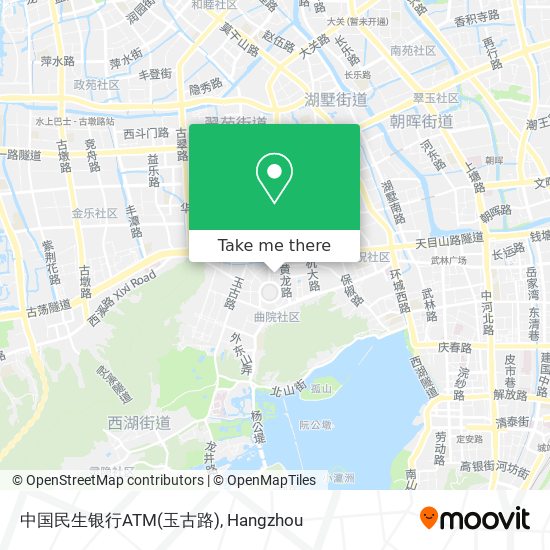 中国民生银行ATM(玉古路) map