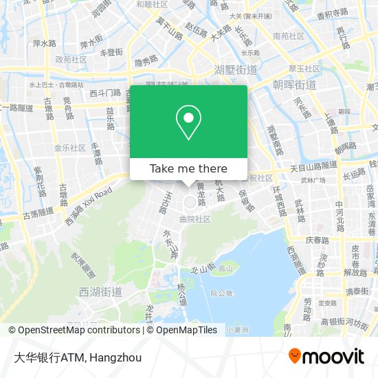 大华银行ATM map