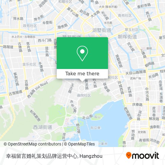 幸福留言婚礼策划品牌运营中心 map