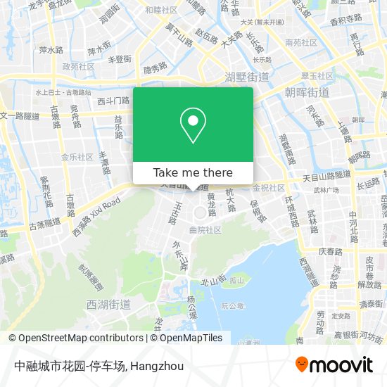 中融城市花园-停车场 map