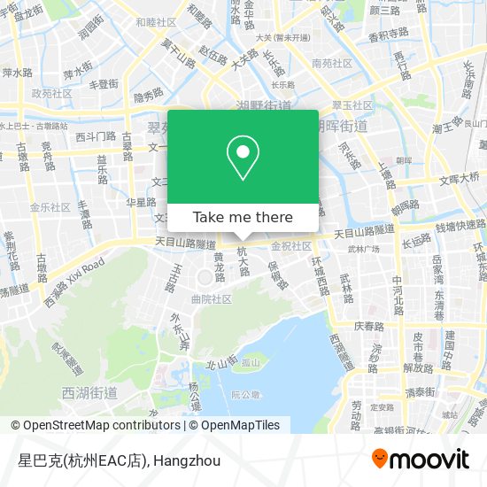 星巴克(杭州EAC店) map