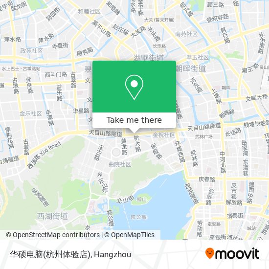 华硕电脑(杭州体验店) map