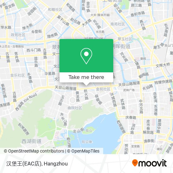 汉堡王(EAC店) map