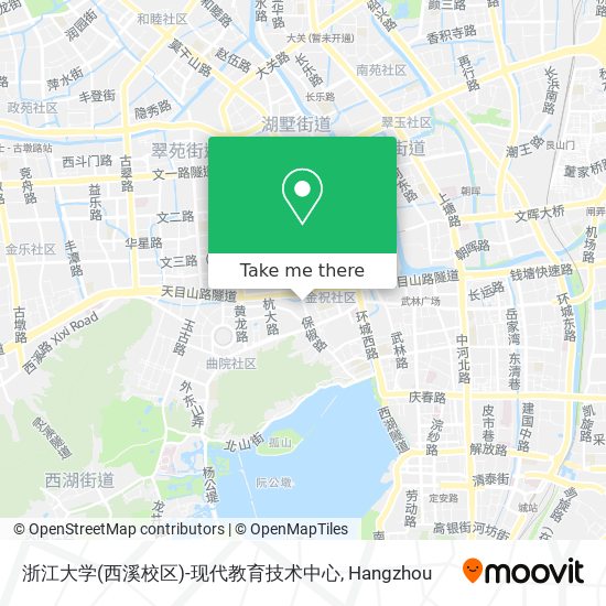 浙江大学(西溪校区)-现代教育技术中心 map