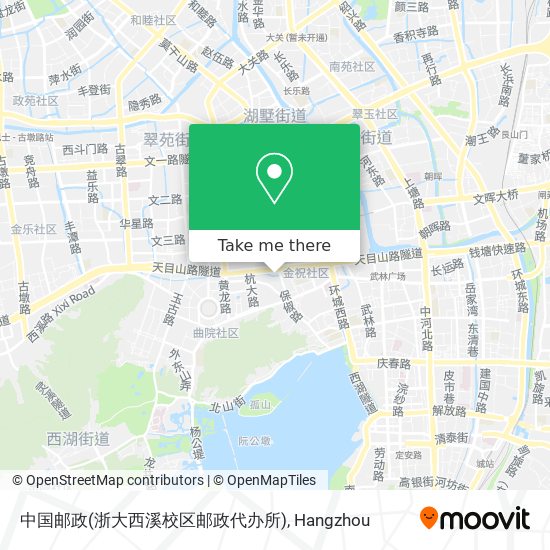 中国邮政(浙大西溪校区邮政代办所) map