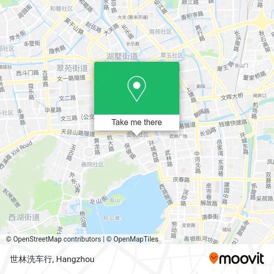 世林洗车行 map