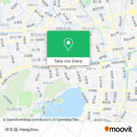 停车场 map
