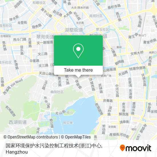 国家环境保护水污染控制工程技术(浙江)中心 map