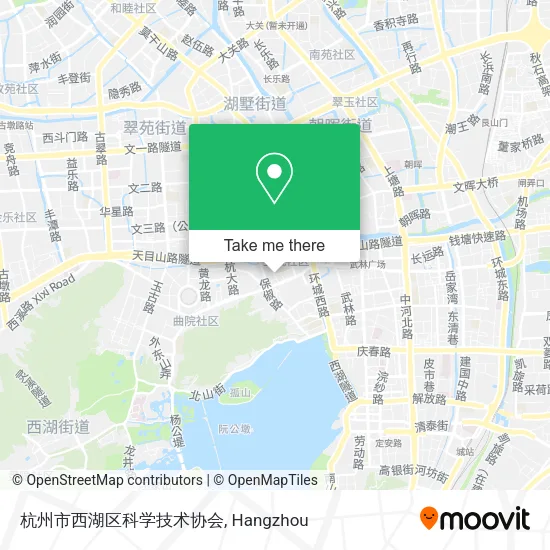 杭州市西湖区科学技术协会 map