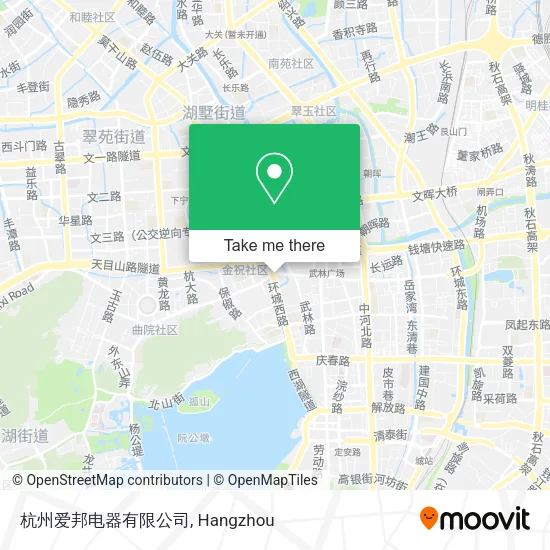 杭州爱邦电器有限公司 map