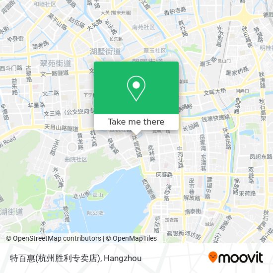 特百惠(杭州胜利专卖店) map