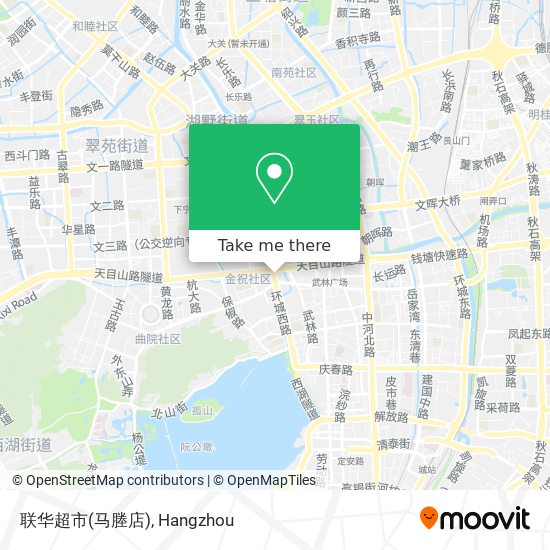 联华超市(马塍店) map