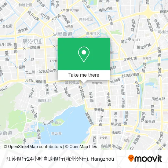 江苏银行24小时自助银行(杭州分行) map