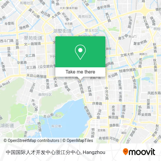 中国国际人才开发中心浙江分中心 map