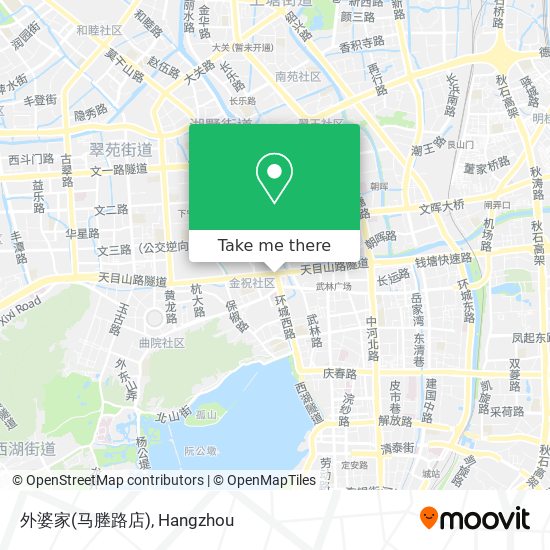 外婆家(马塍路店) map
