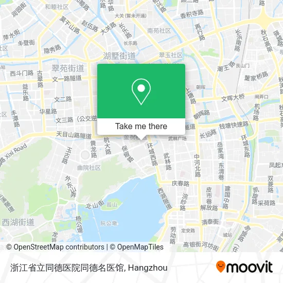 浙江省立同德医院同德名医馆 map