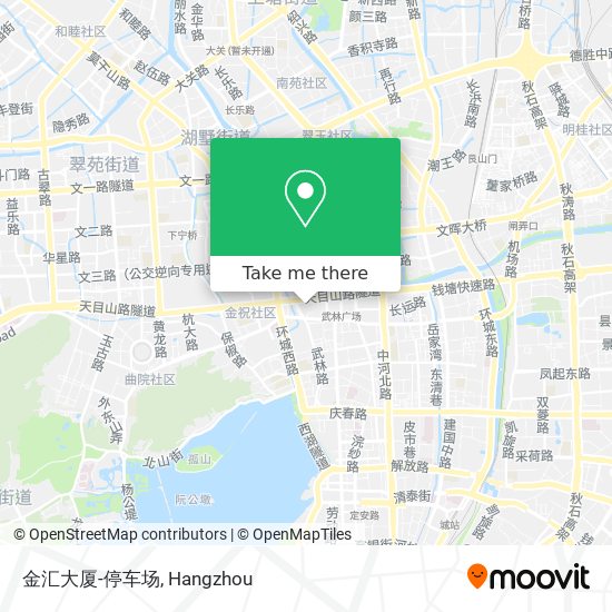 金汇大厦-停车场 map