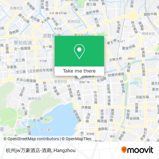 杭州jw万豪酒店-酒廊 map