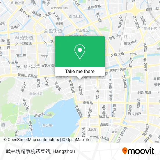 武林坊精致杭帮菜馆 map