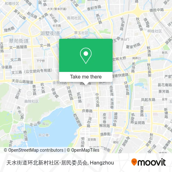 天水街道环北新村社区-居民委员会 map